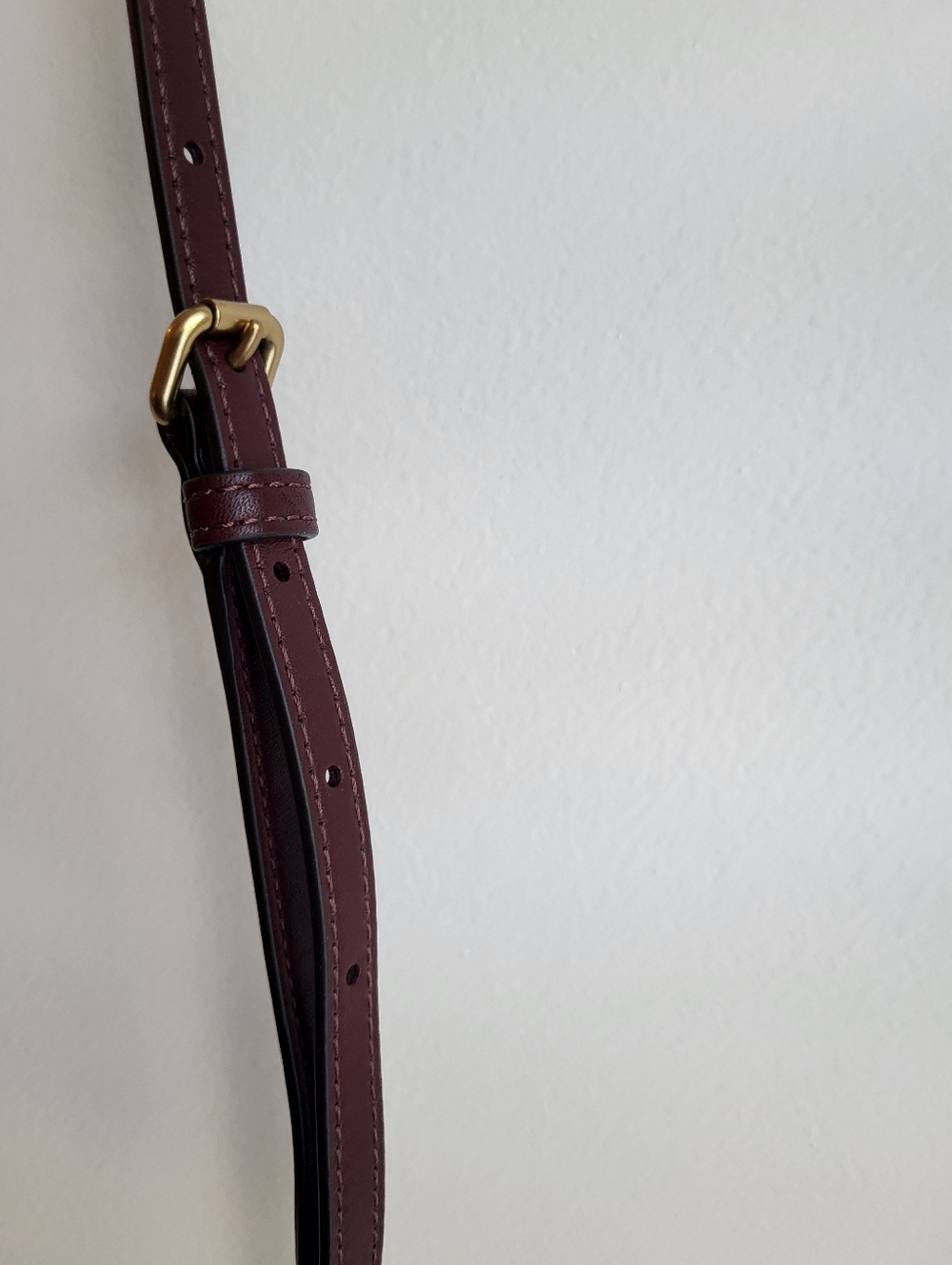 Coach Times Square Tabby 17 Quilted Shoulder Bag in Burgundy with Gold Hardware - Picture 10 of 13